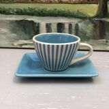 4 vintage ceramic coffee mugs edited by lbvyr circa