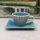 4 vintage ceramic coffee mugs edited by lbvyr circa