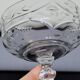 4 Libbey Rock Sharpe Crystal Champagne Coupes
