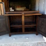 Buffet Louis XIII diamond points, period, oak