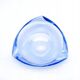 Plat bleu art deco c7f bohemia