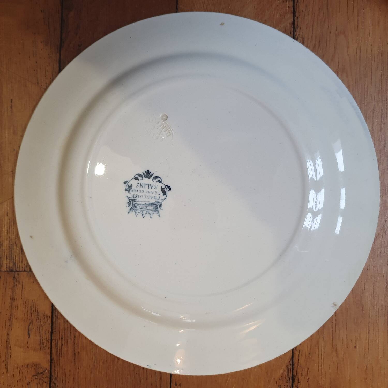 8 plates Terre de Fer Robert Salins - François 1er