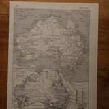 Lithograph on Australia