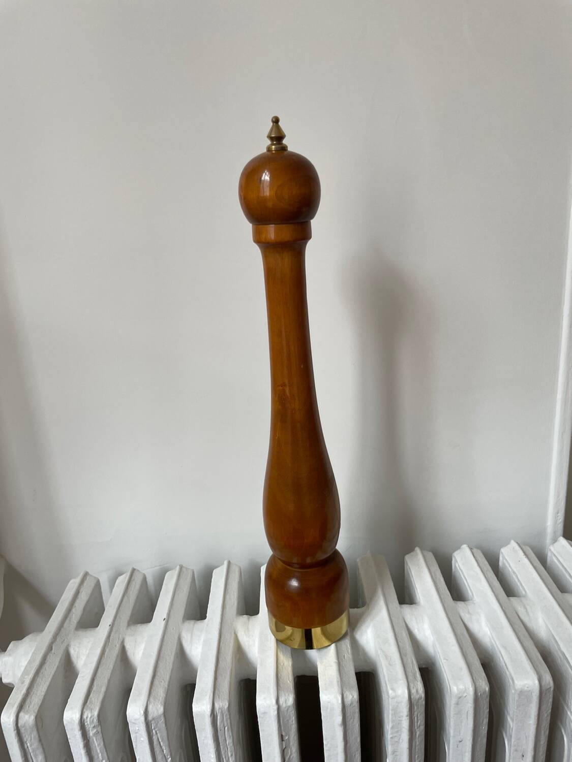 Vintage pepper mill made in Italy