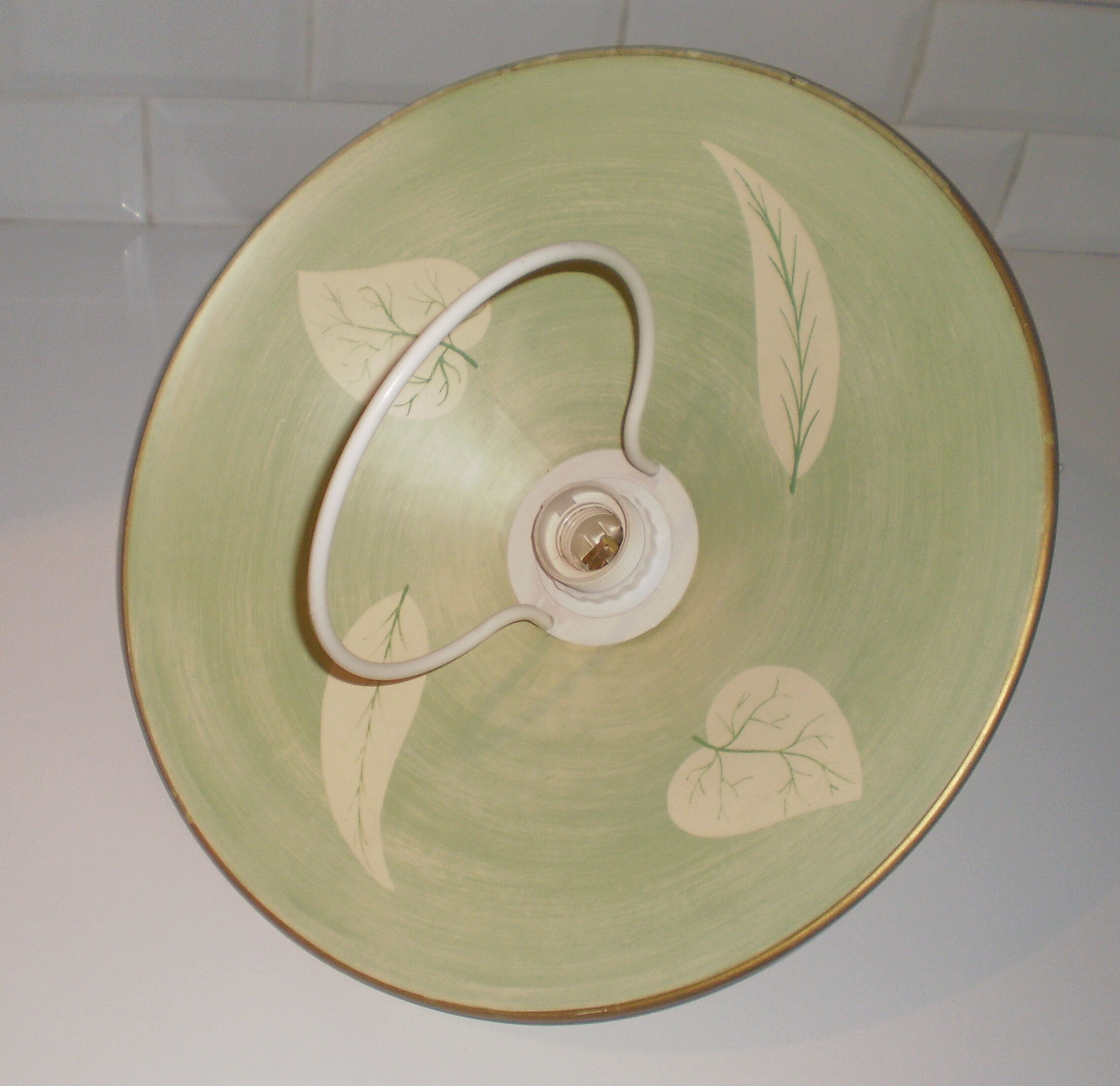 Metal hanging lamp