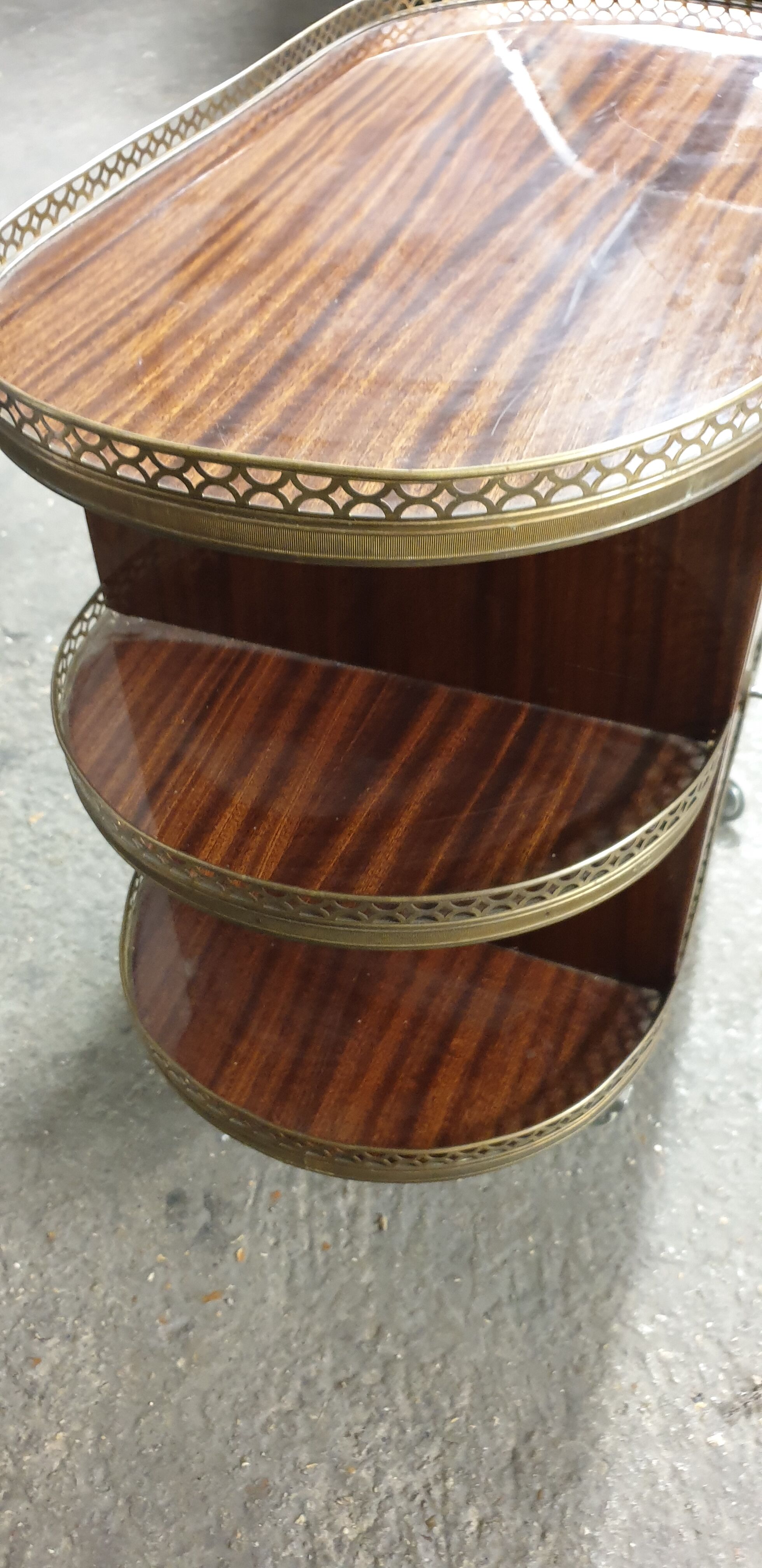 Vintage cylinder bar furniture