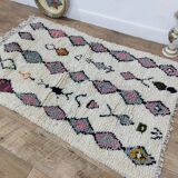 Handmade Moroccan Berber rug 152 X 93 CM