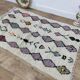 Handmade Moroccan Berber rug 152 X 93 CM