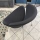 ORANGE SLICE 437 armchair by Pierre Paulin for Artifort, grey, 1980