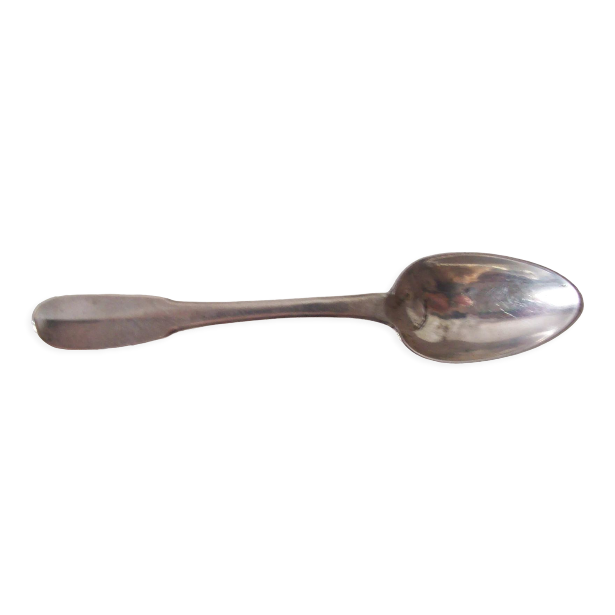 Petite Cuillère à Sucre Ancienne En Argent Massif - Occasion, Objet Vintage