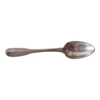 Old small solid silver spoon
