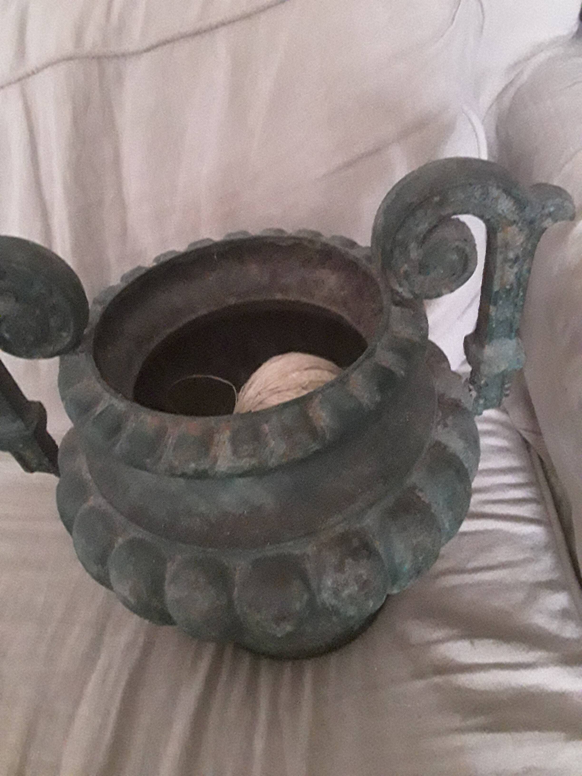 Vasque Médicis fonte godrons 19ème