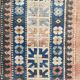 Vintage Turkish carpet Kars Anatolia handmade 224x324 cm