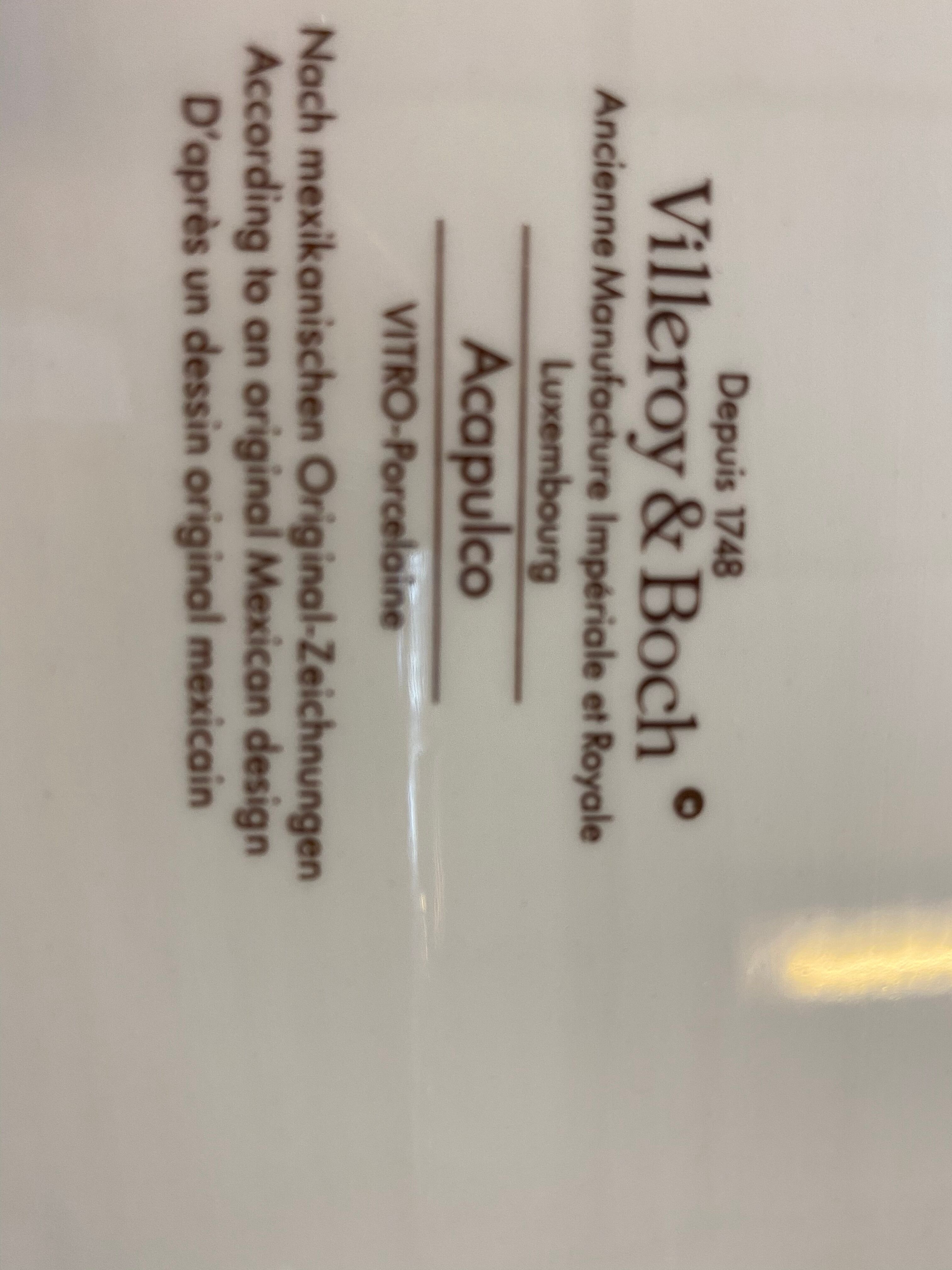 Service dish Villeroy Boch Acapulco