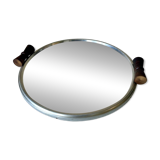 Plateau miroir rond