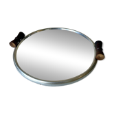 Plateau miroir rond