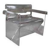 plexiglass bench, 1970