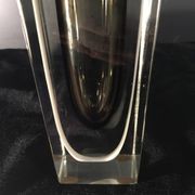 FLAVIO POLI for SEGUSO Vetri d'arte, Multi-layered glass vase, Murano, circa