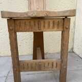 Wooden tripod chair from the 60s