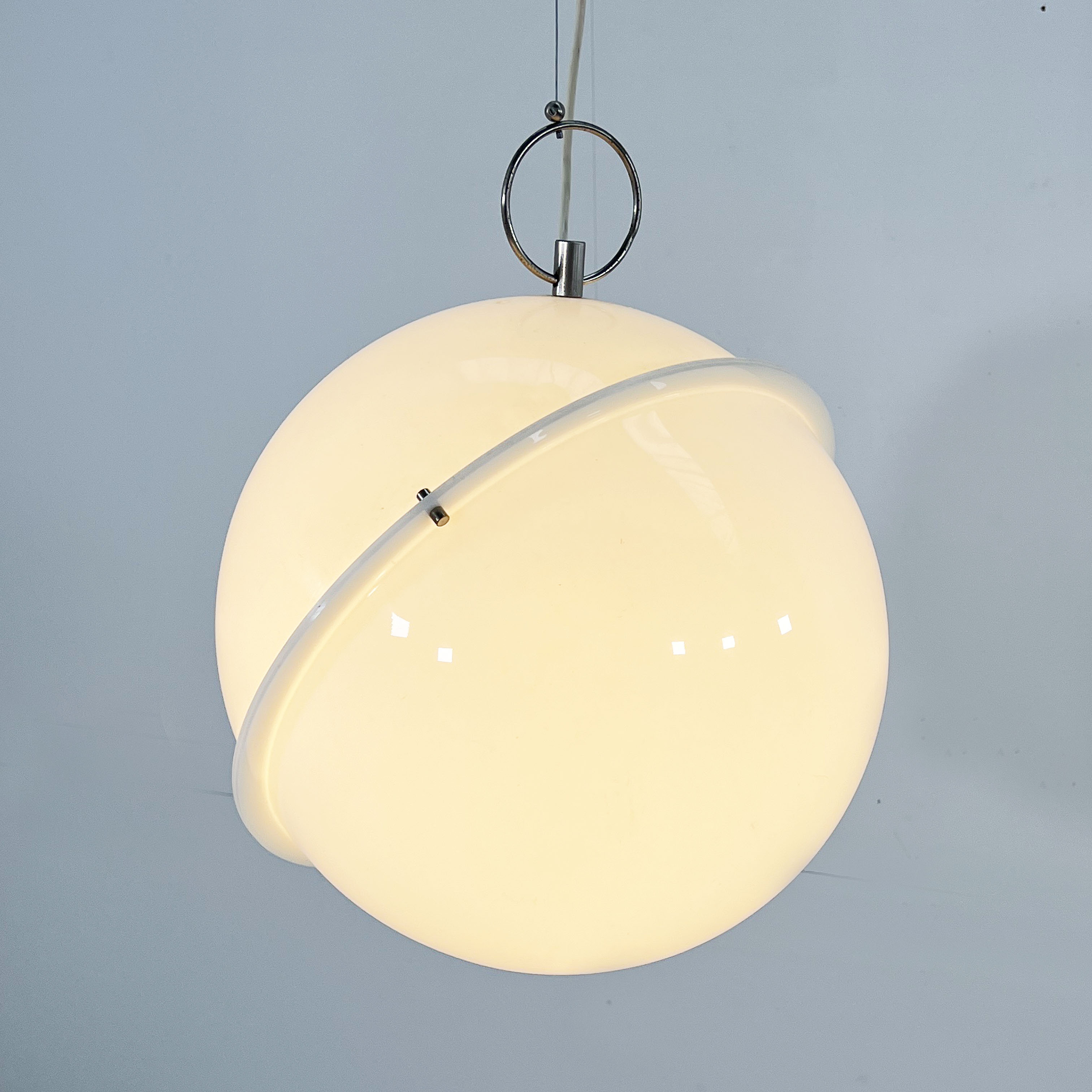 Suspension in the shape of a planet by Guzzini, 1970