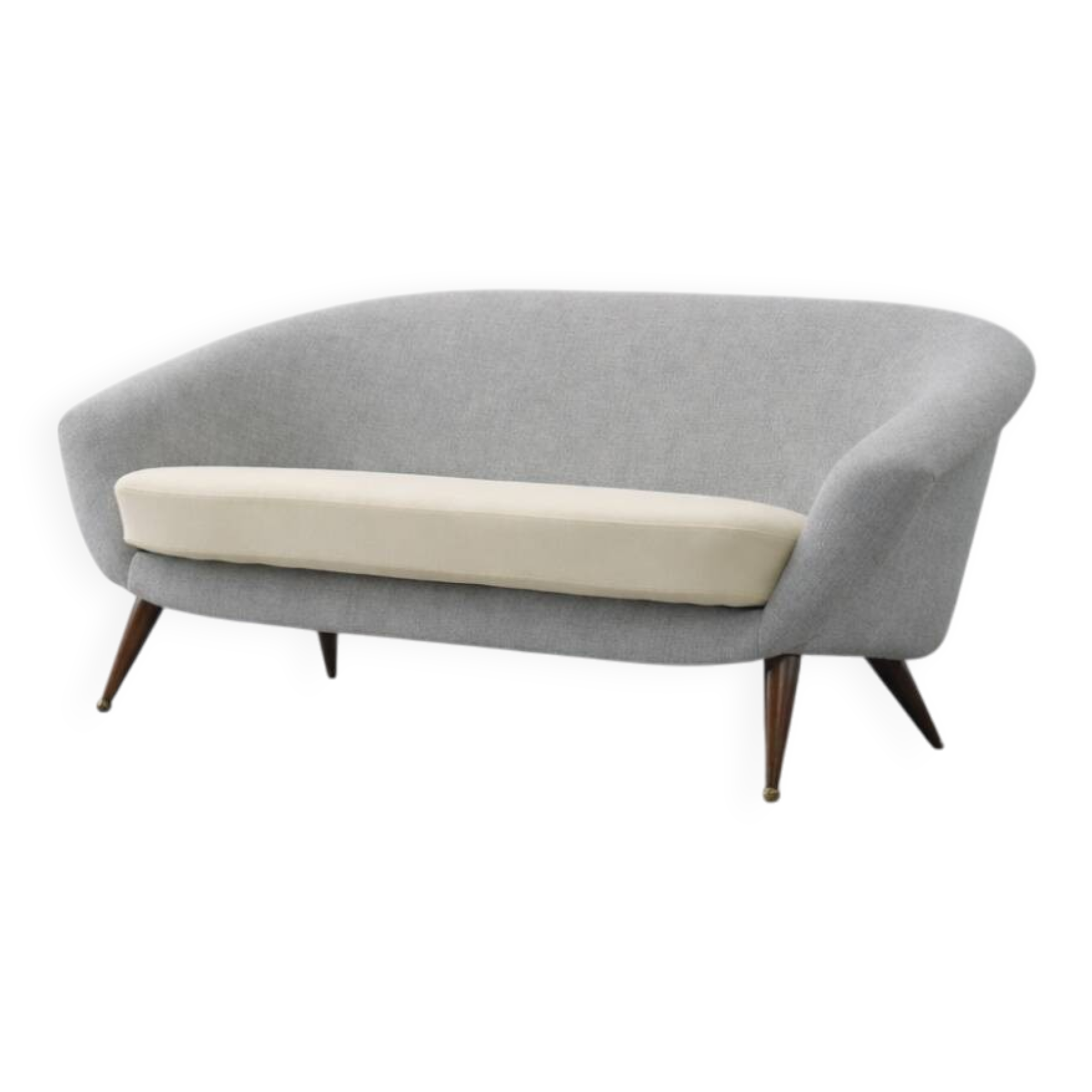 Canapé Tellus suédois vintage moderne du milieu du siècle, par Folke Jansson, années 1950