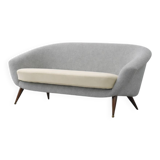 Canapé Tellus suédois vintage moderne du milieu du siècle, par Folke Jansson, années 1950