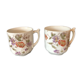 Set de 2 tasses anciennes Limoges