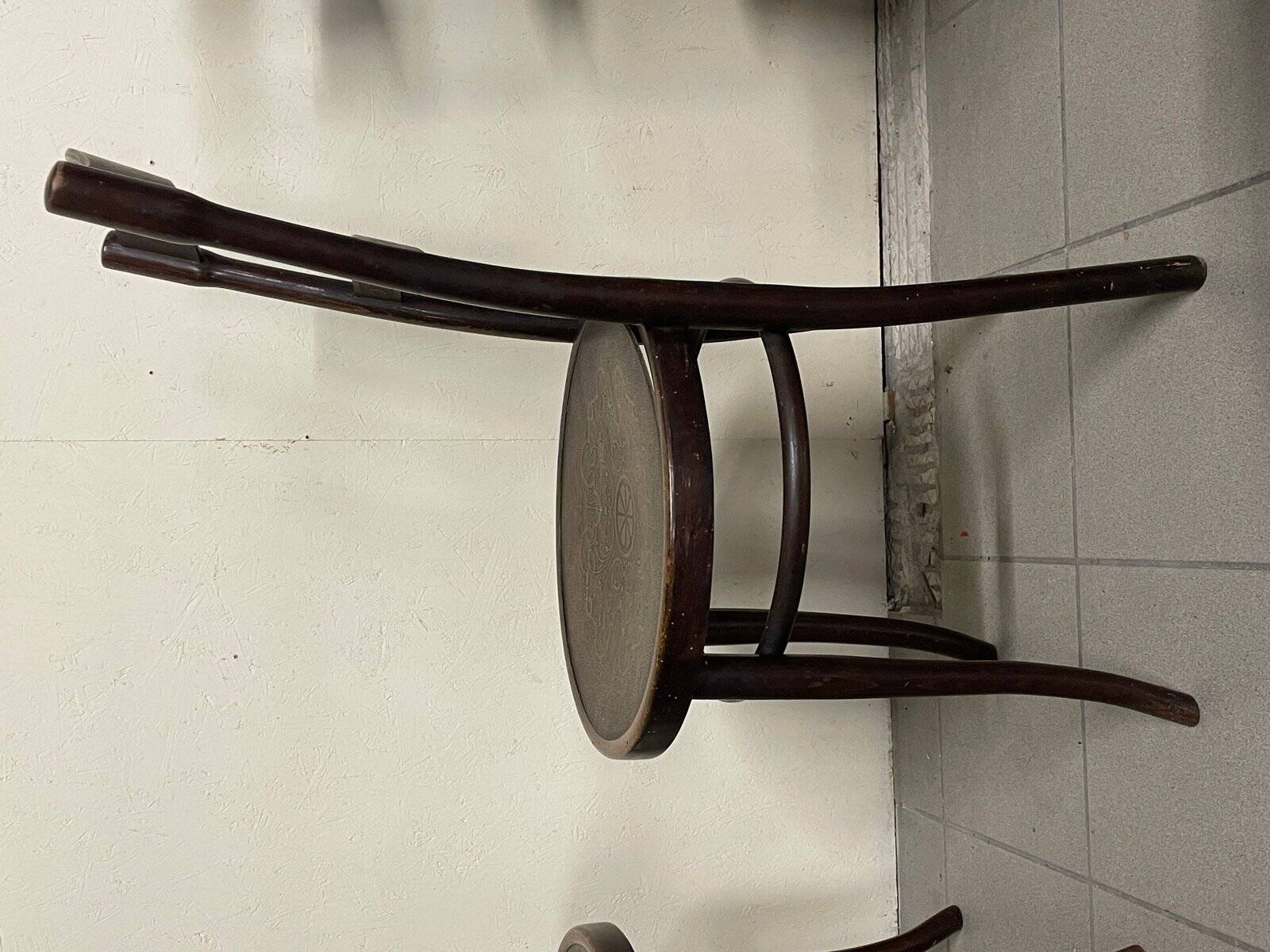 Vintage chairs by Michael Thonet for Thonet, 1930s, set of 8.