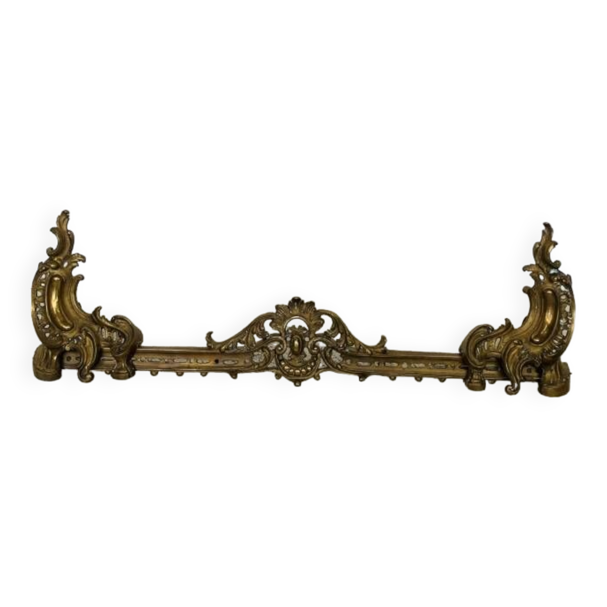 PAIRE DE CHENETS de cheminée rococo EUR 800,00 - FR