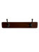 Scandinavian coat rack in solid teak from the 1970s.