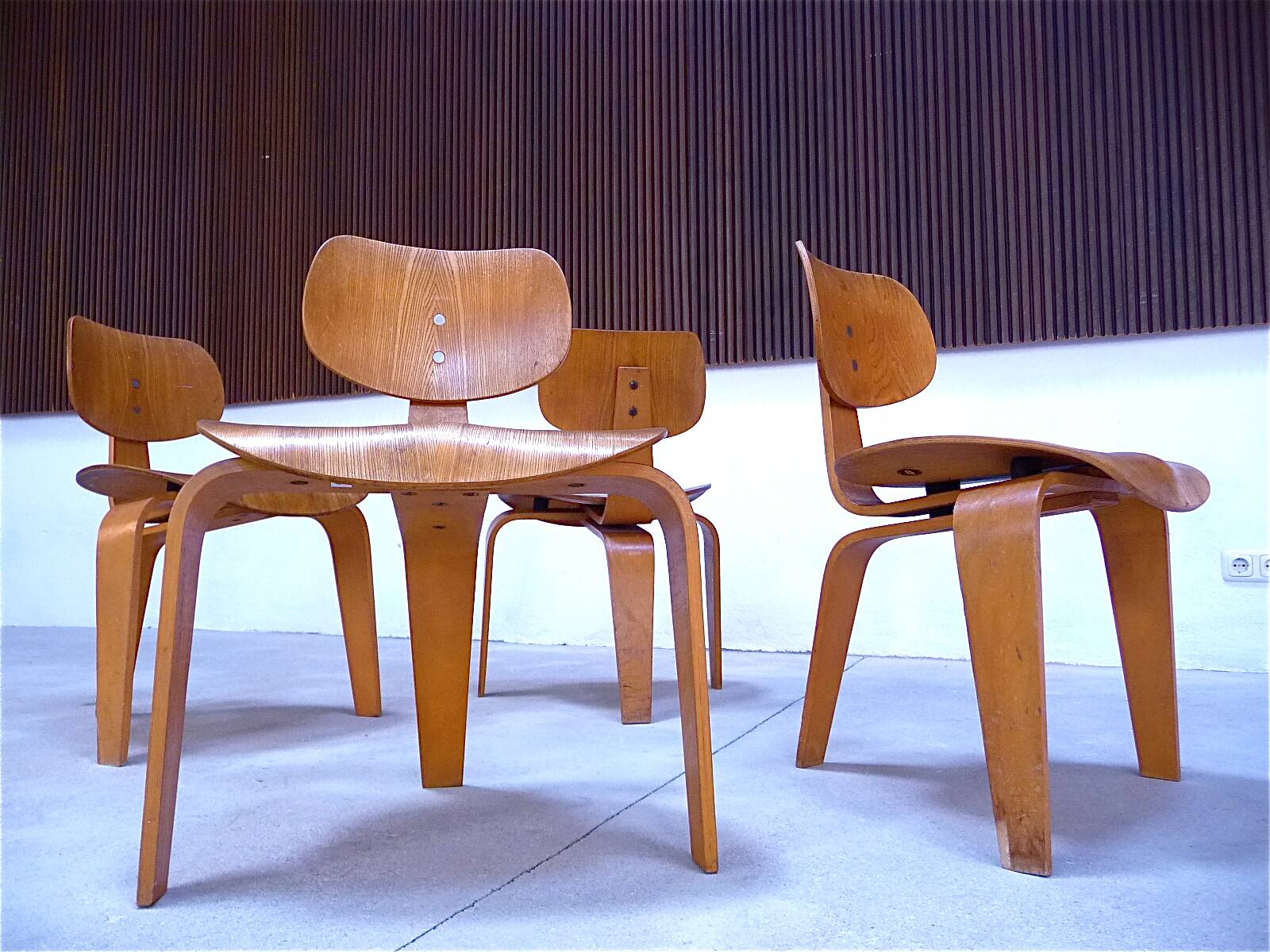 Model 'SE 42' Dining Chairs by Egon Eiermann for Wilde & Spieth, Germany 1949, Set of 4