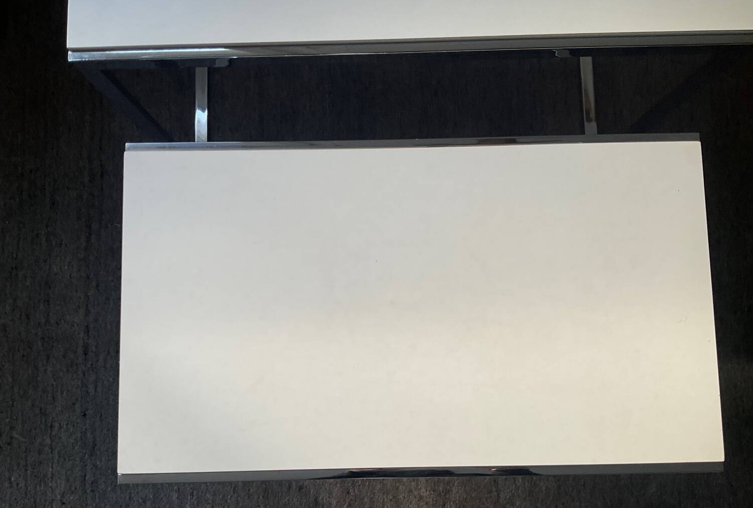 Pair of vintage 70s nesting tables