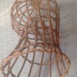 Wicker mannequin head