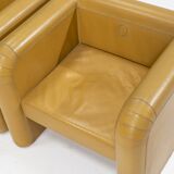 Paire de fauteuils rares de Trussardi, Italie, années 1970