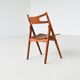 Hans Wegner Sawbuck CH29 dining chairs Carl Hansen & Son Denmark 1952