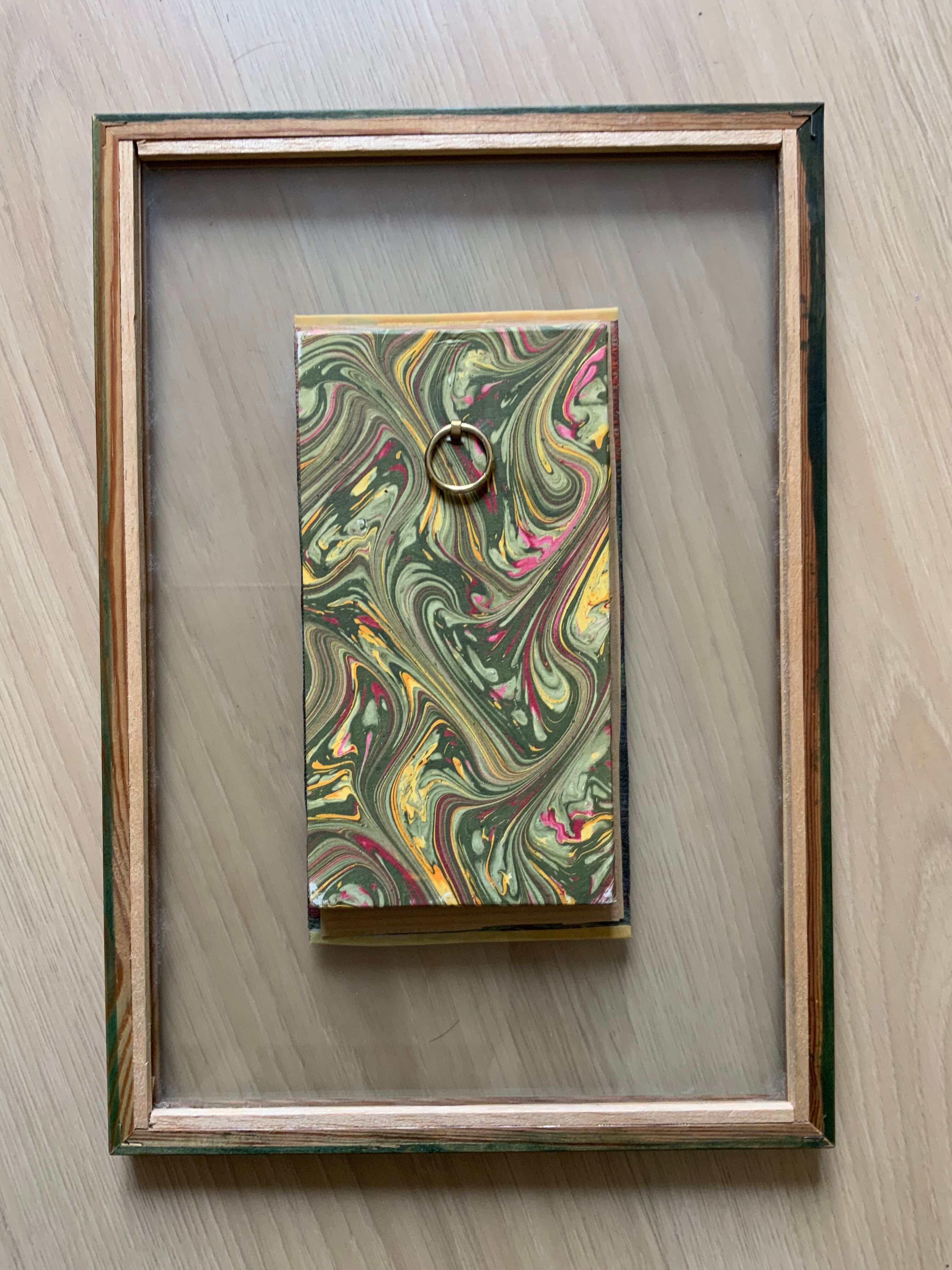 Framed tapestry