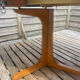 Oval table Baumann, two extensions, rosewood top.