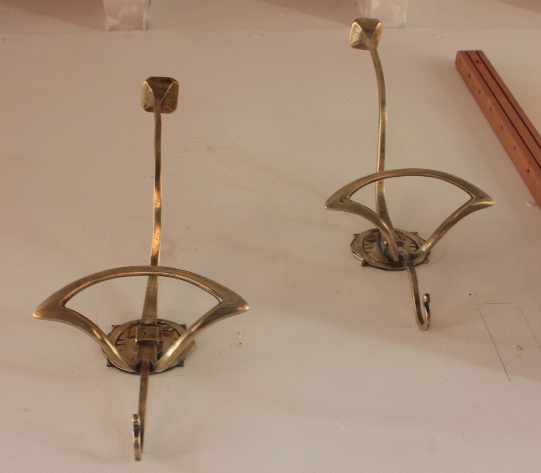 art deco coat rack