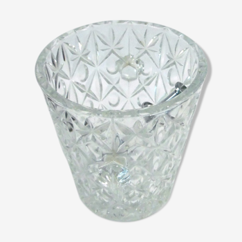 Glass ice bucket