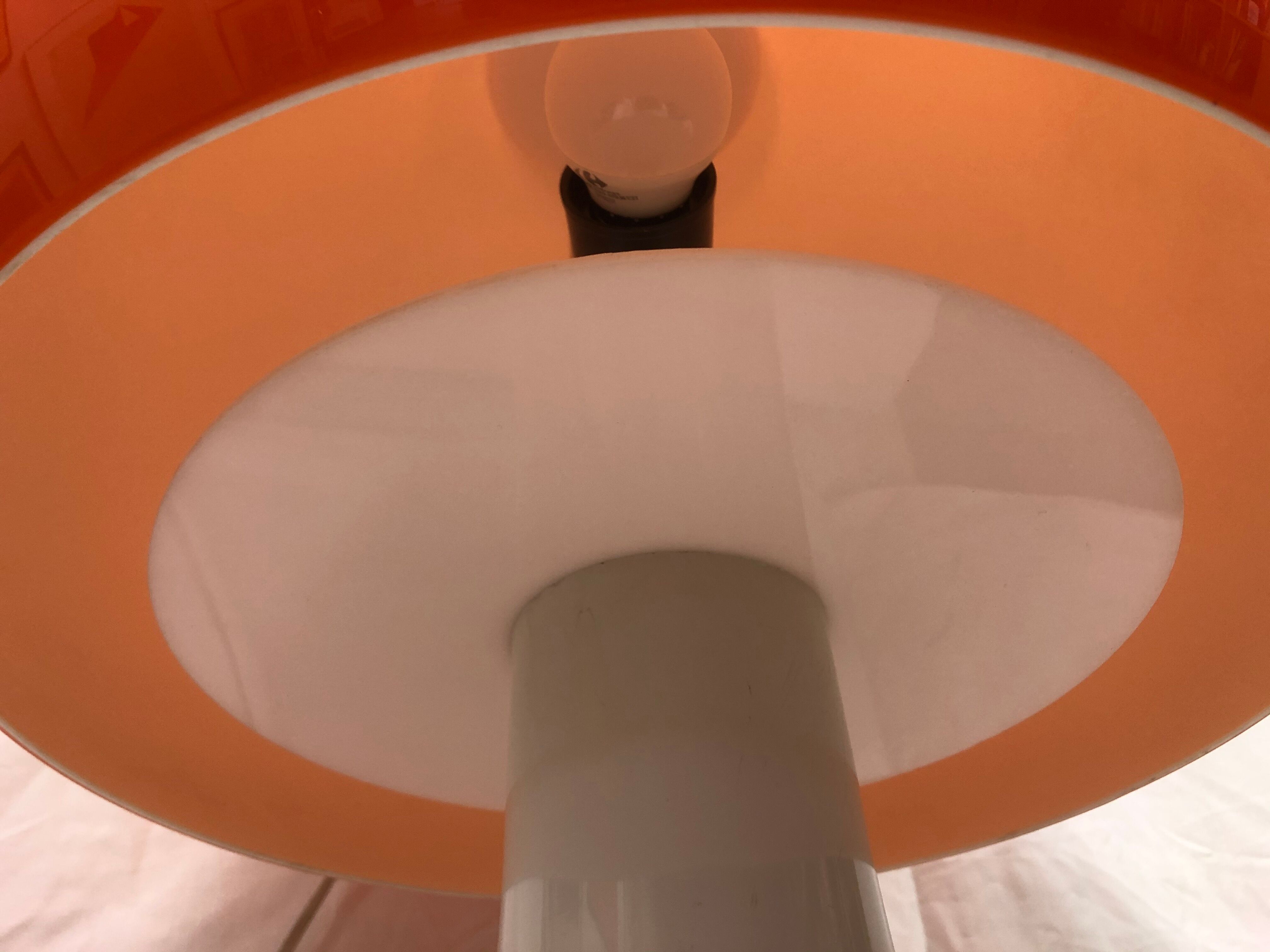 70s mushroom lamp