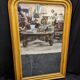 Miroir Louis Philippe Doré à La Feuille
