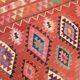 Vintage Turkish kilim handwoven 152x232 cm
