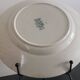 7 Jane model flat plates with dark green floral decoration Saint-Amand