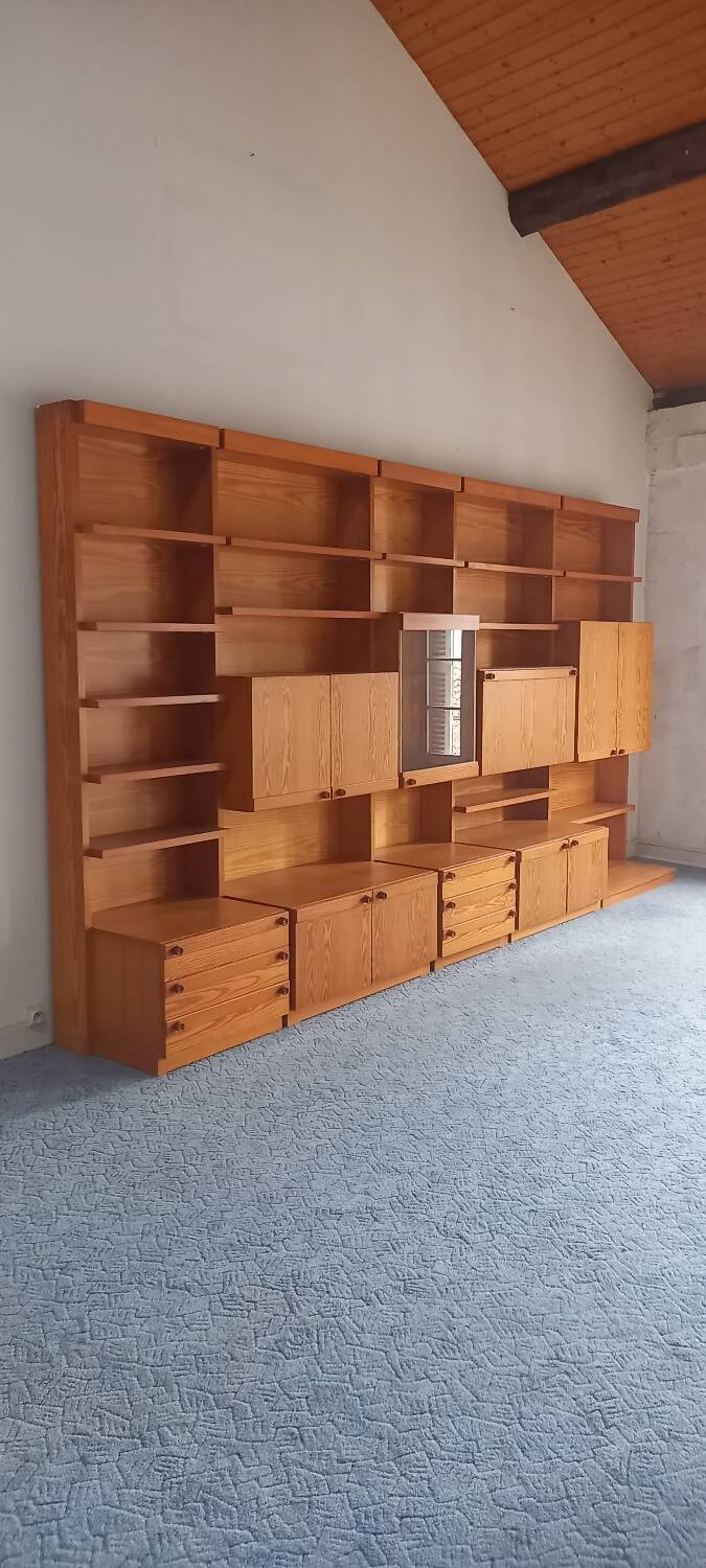 Living room library