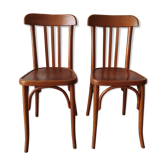 Pair of bistro chairs
