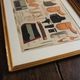 Framed lithograph "horse riding saddlery Alp Camille", late 20th century