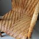Vintage rattan armchair for adults