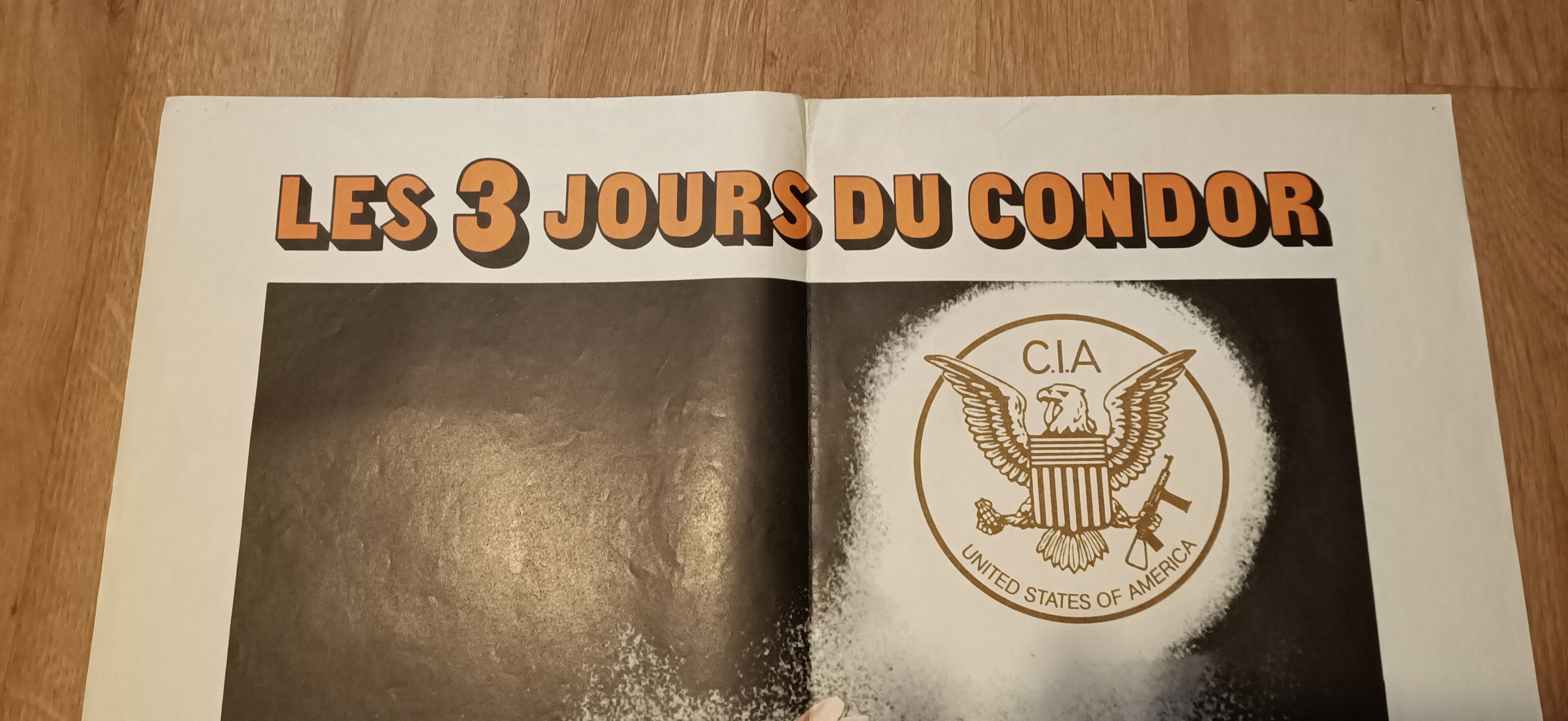 Poster "the 3 days of the condor" 80cmx60cm