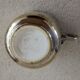 Silver metal cup monogram LJ