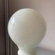 Vintage 70s “bubble” lamp, white glass